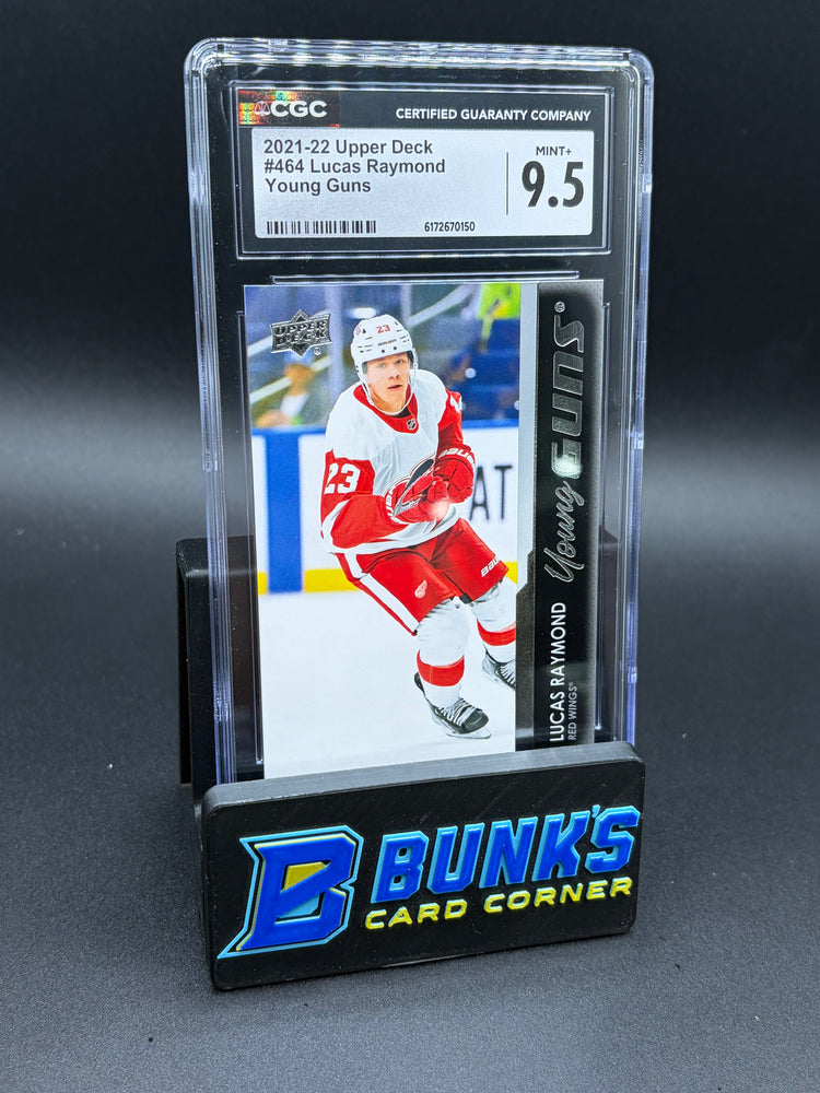 2021-22 Lucas Raymond Young Guns Upper Deck CGC 9.5