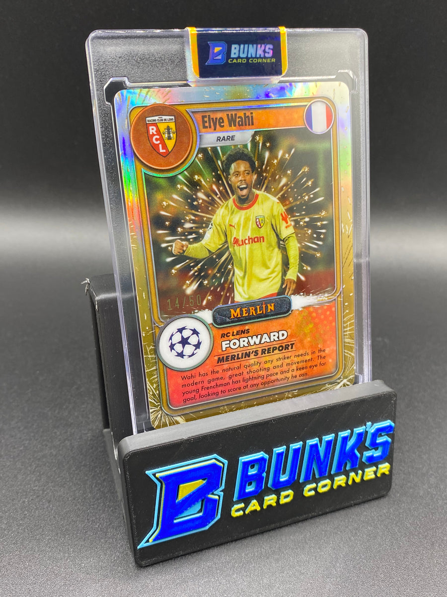 2023-24 Elye Wahi Lightening Gold 14/50