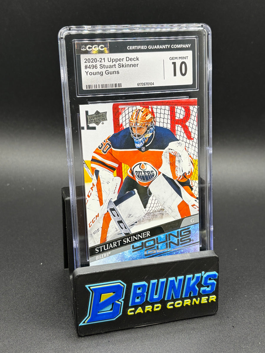 2020-21 Stuart Skinner Young Guns Upper Deck CGC 10