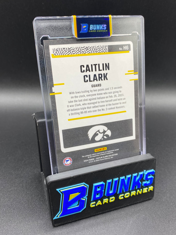 2024 Caitlin Clark Collection Highlights Pointed Stars 156/299