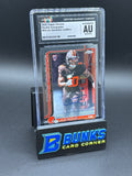 2025 Quinshon Judkins Rookie Auto Topps Chrome CGC AU Auto 9 RC