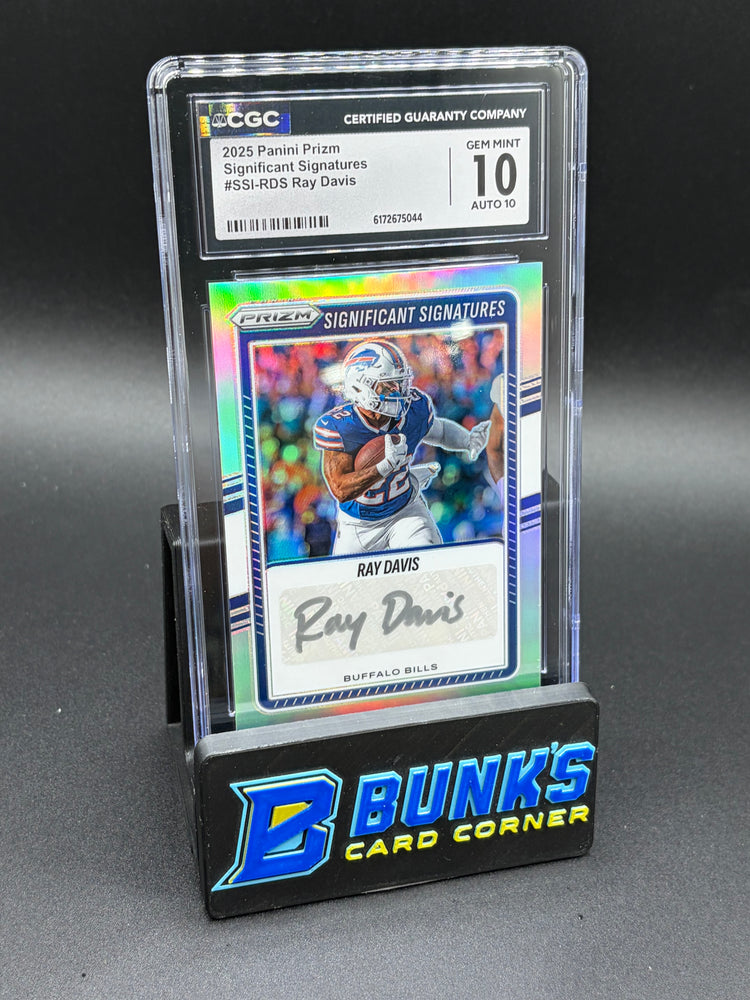 2025 Ray Davis Significant Signatures Prizm CGC 10 Auto 10