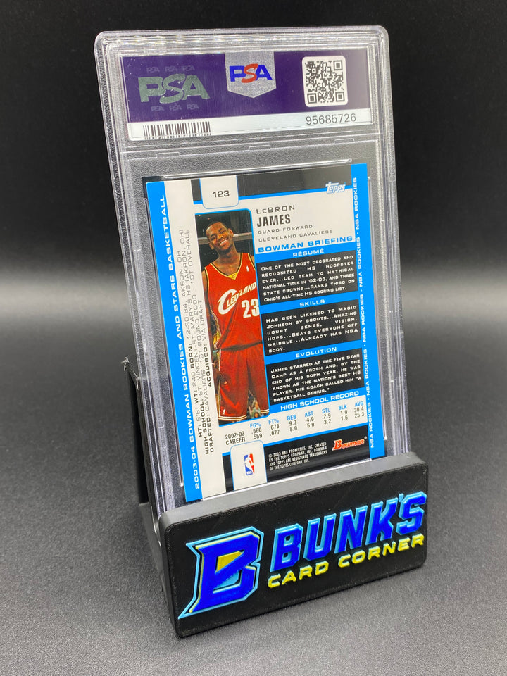 2003 LeBron James PSA 8