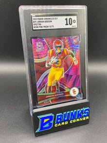2023 Jordan Addison Spectra Neon Pink Prizm 72/75 SGC 10