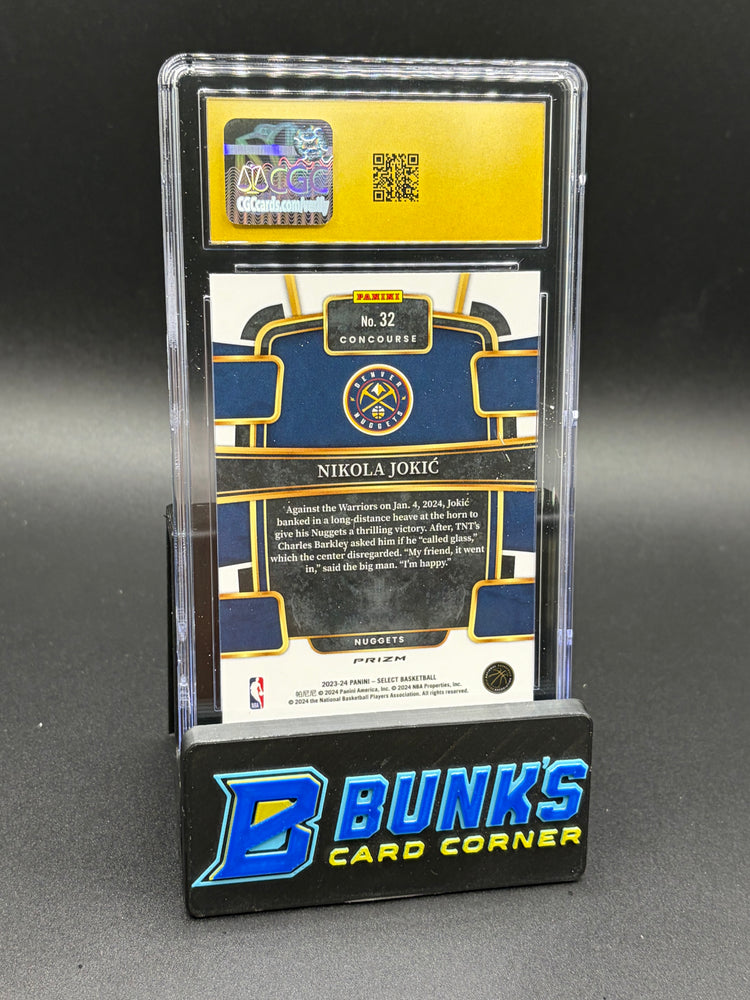2023-24 Nikola Jokic Blue Cracked Ice Select CGC Pristine 10