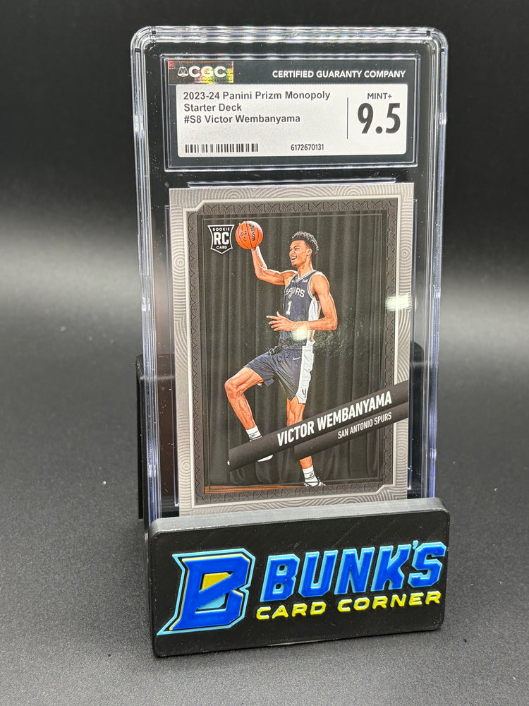 2023-24 Victor Wembanyama Starter Deck Monopoly CGC 9.5 RC