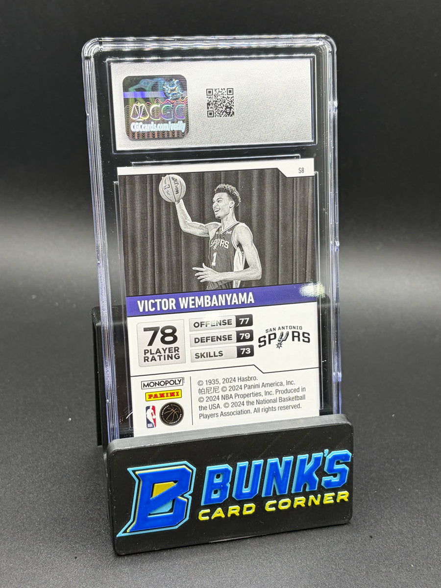 2023-24 Victor Wembanyama Starter Deck Monopoly CGC 9.5 RC