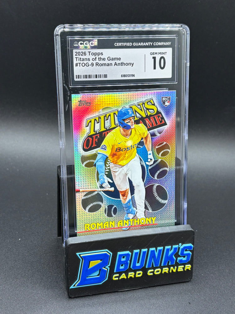 2026 Roman Anthony Titans of the Game CGC 10 RC