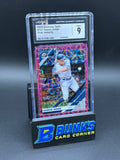 2019 Aaron Judge Pink Velocity Optic CGC 9 198/199