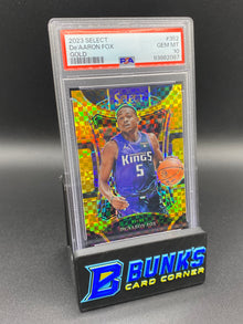 2023 De'Aaron Fox Gold PSA 10