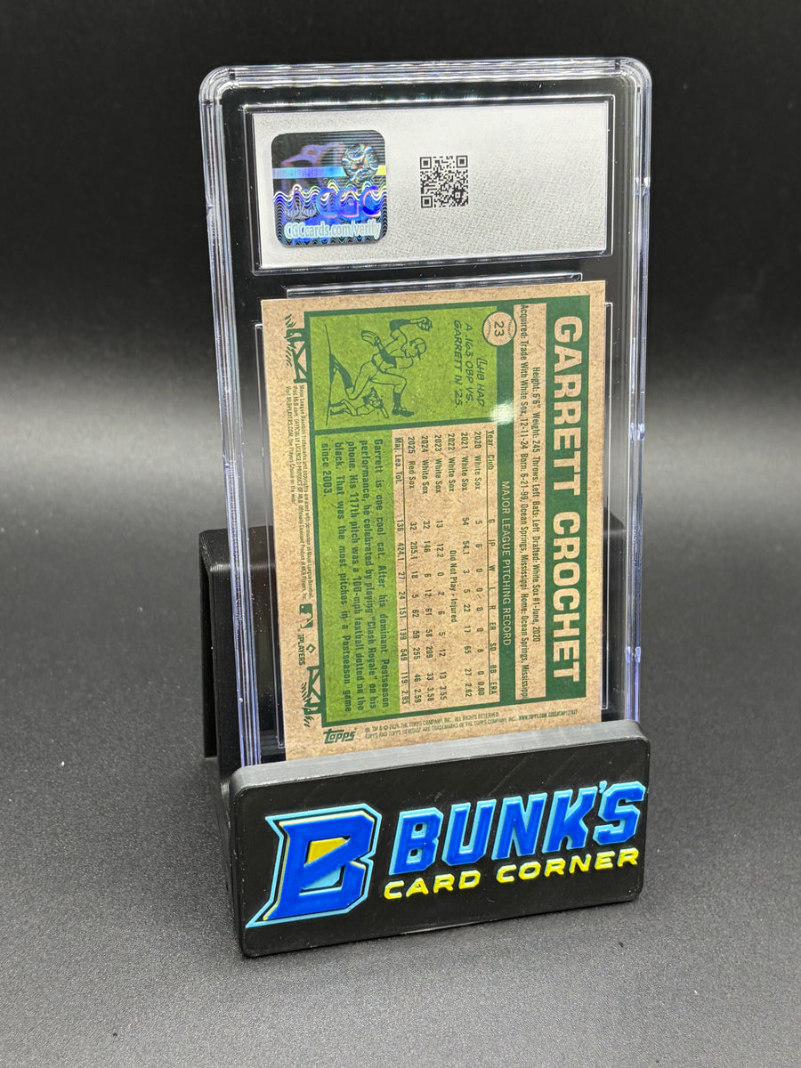 2026 Garrett Crochet Green Border Refractor CGC 10 93/99