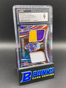 2023 Jordan Addison Astral Rookie Materials CGC 9