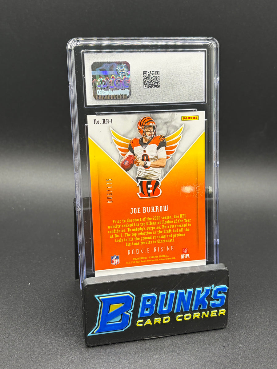 2020 Joe Burrow Teal Rookie Rising Phoenix CGC 9 6/175