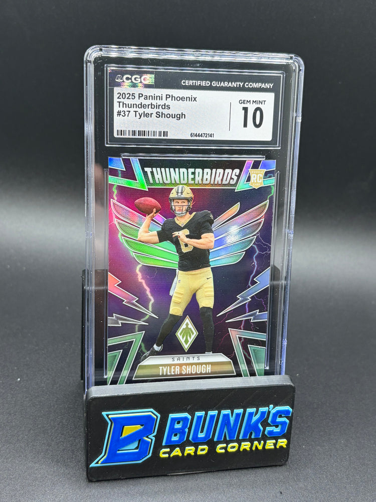 2025 Tyler Shough Thunderbirds Phoenix CGC 10 RC