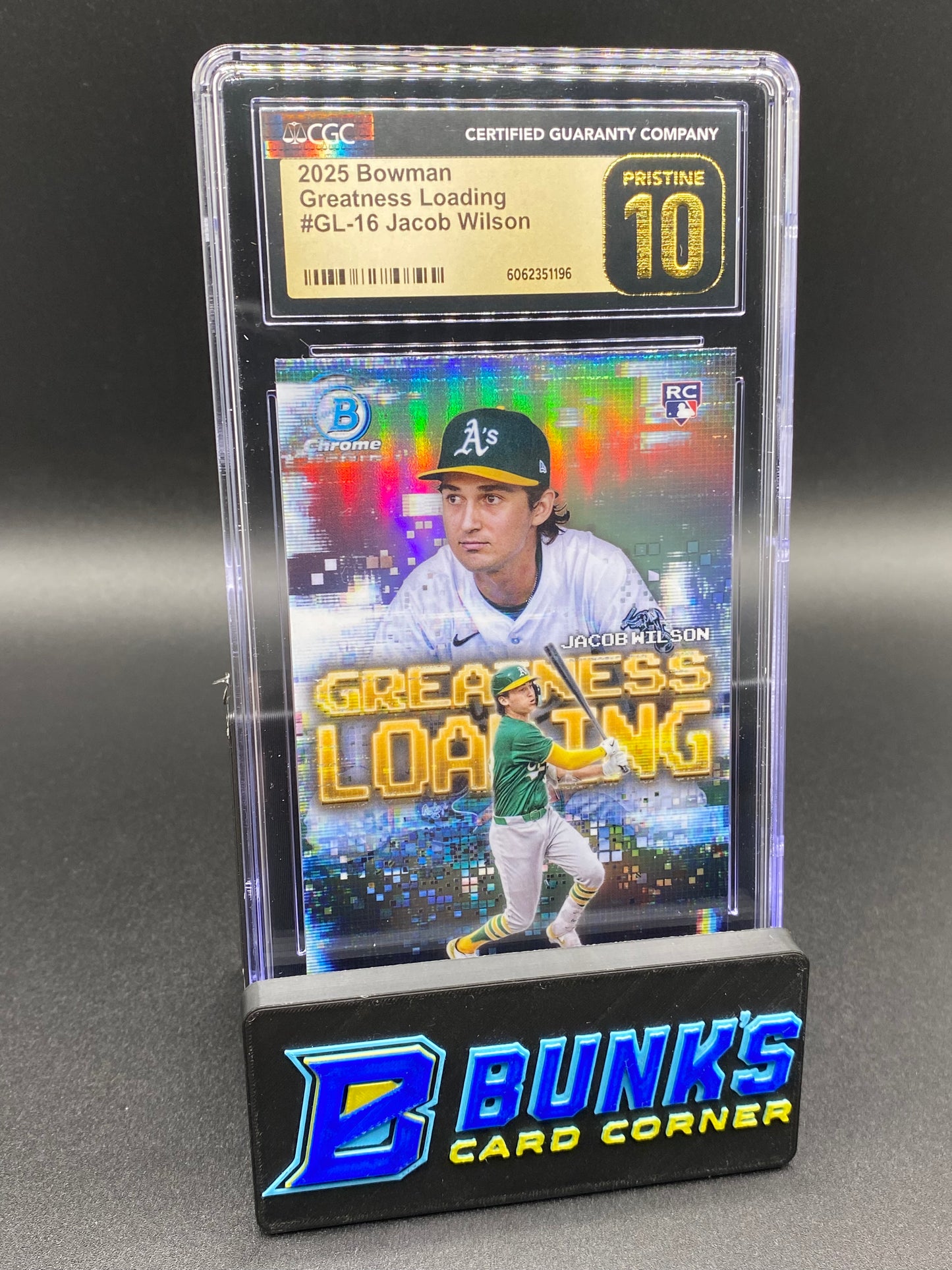 2025 Jacob Wilson Greatness Loading CGC PRISTINE 10