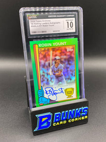 2024 Robin Yount Batting Leaders Auto CGC 10