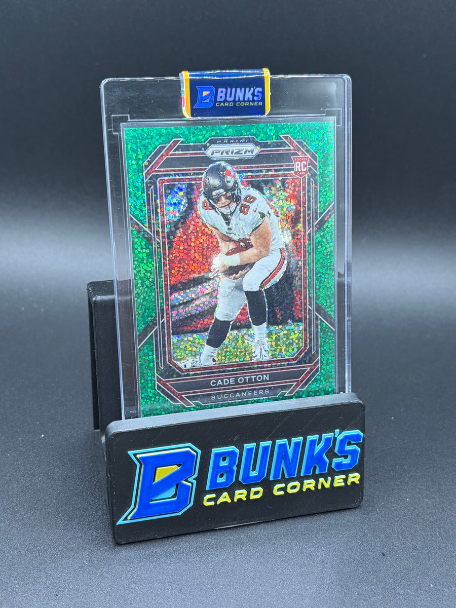 2022 Cade Otton Prizm Green Sparkle 1/8 RC