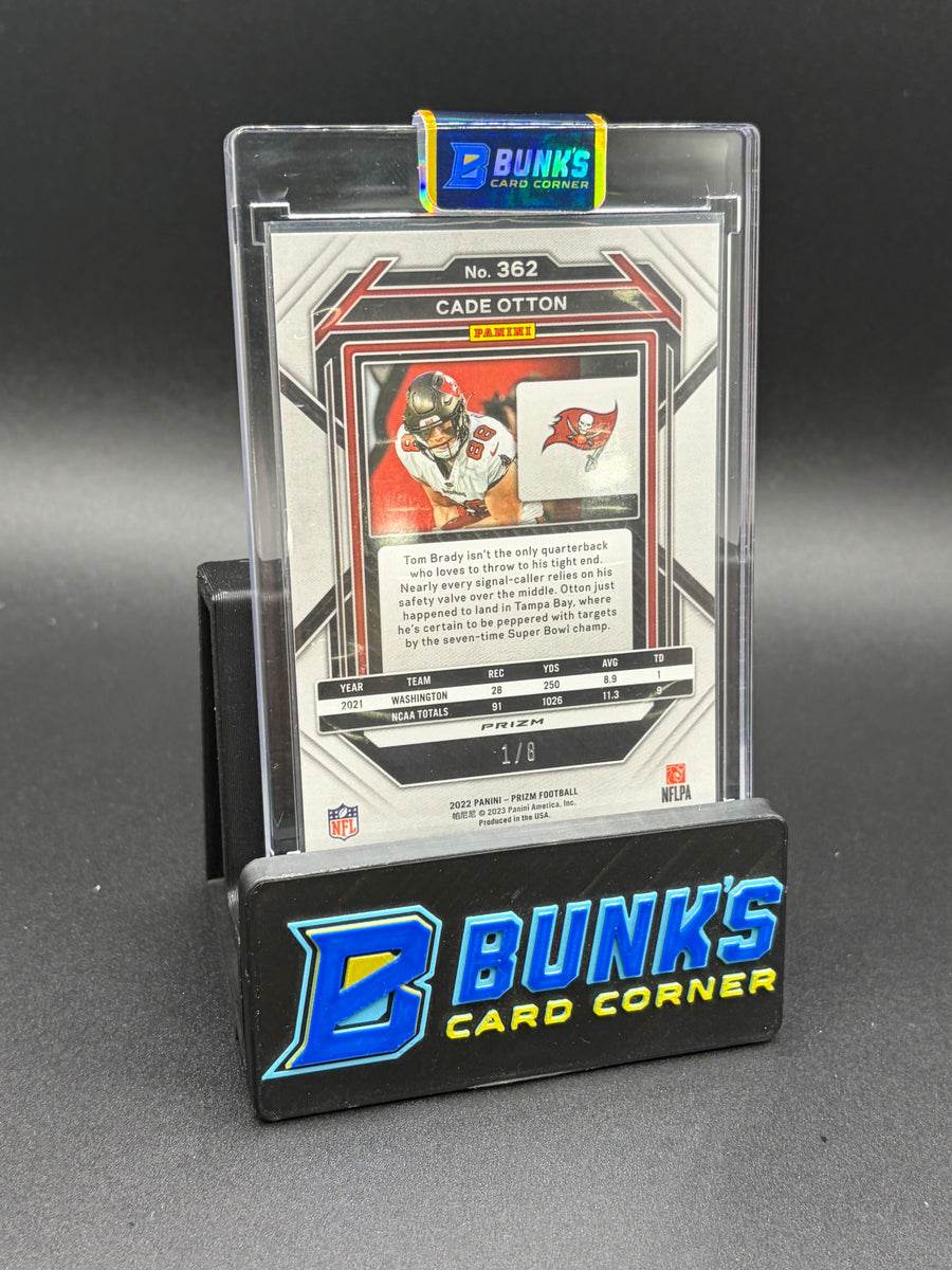 2022 Cade Otton Prizm Green Sparkle 1/8 RC