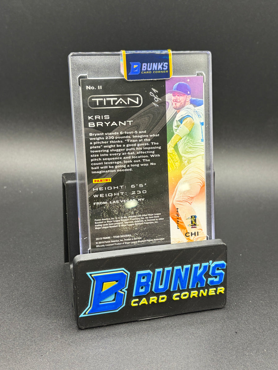 2019 Kris Bryant Panini Galaxy 1/1
