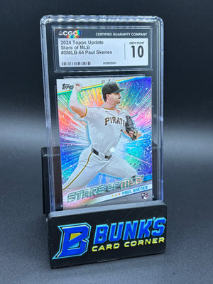 2024 Paul Skenes Stars of MLB Topps Update CGC 10 RC