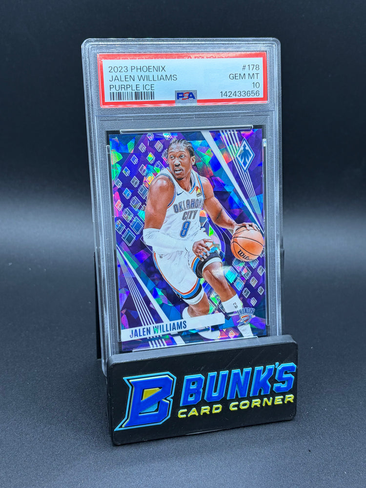 2023 Jalen Williams Purple Ice Phoenix PSA 10 3/25
