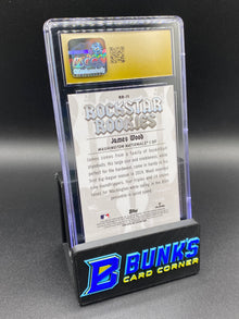 2025 Rockstar Rookies James Wood CGC PRISTINE 10