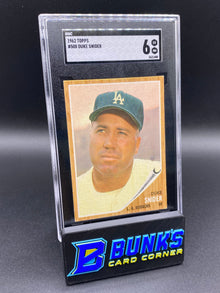 1962 Duke Snider SGC 6