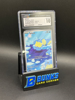 Spheal Illustration Rare Surging Sparks CGC 10
