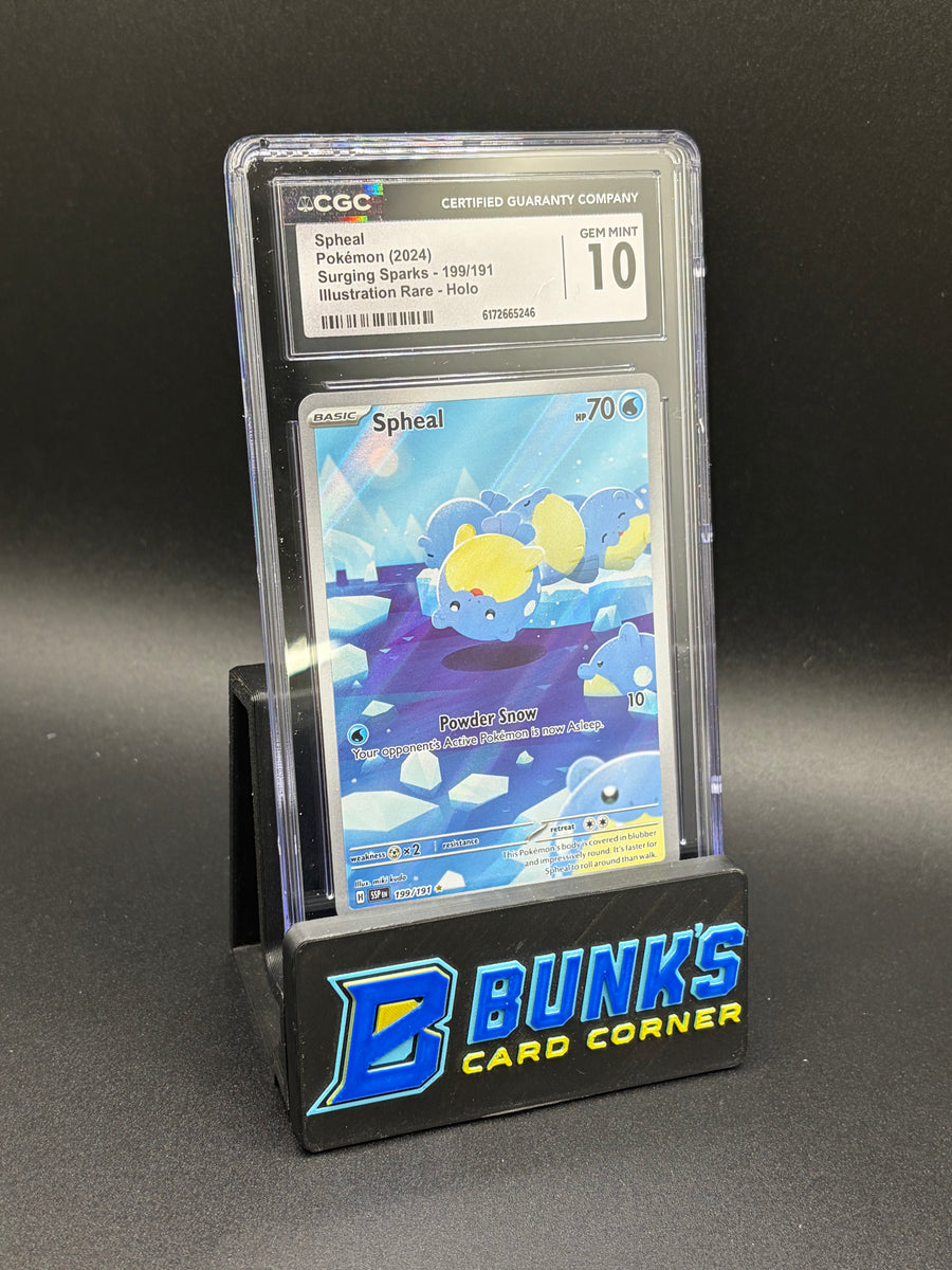 Spheal Illustration Rare Surging Sparks CGC 10