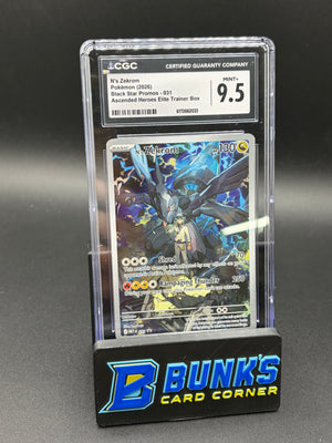 N's Zekrom Promo CGC 9.5