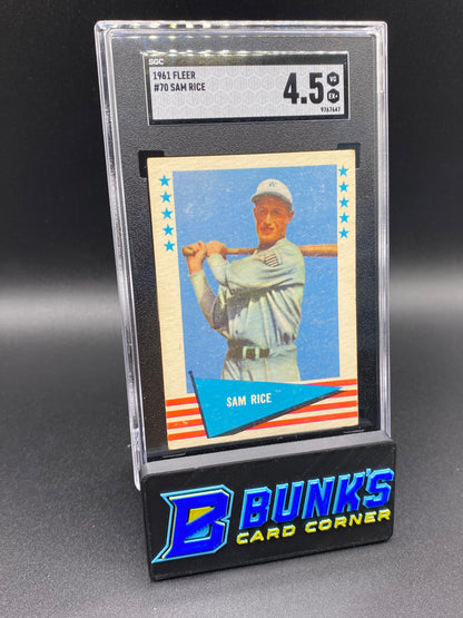 1961 Sam Rice SGC 4.5