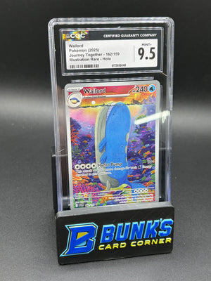 Wailord Illustration Rare Journey Together CGC 9.5