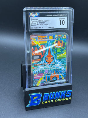 Rotom ex SAR Inferno X CGC 10