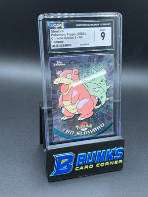 Slowbro Chrome Series 2 CGC 9