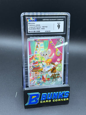 Minccino Illustration Rare Temporal Forces CGC 9