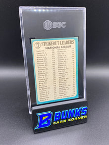 1965 Strikeout Leaders SGC 5