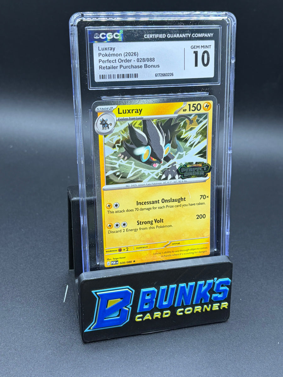Luxray Perfect Order CGC 10