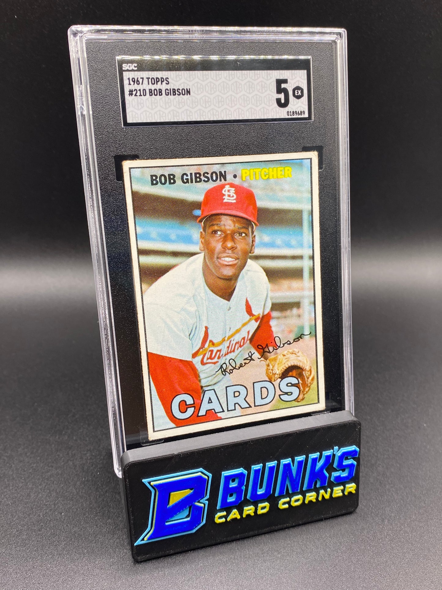 1967 Bob Gibson SGC 5