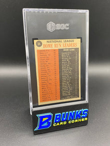 1962 Home Run Leaders SGC 5.5