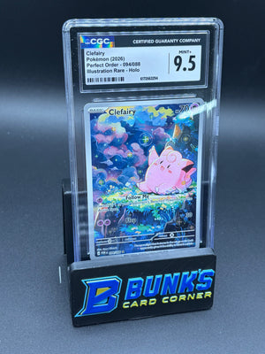 Clefairy Illustration Rare Perfect Order CGC 9.5