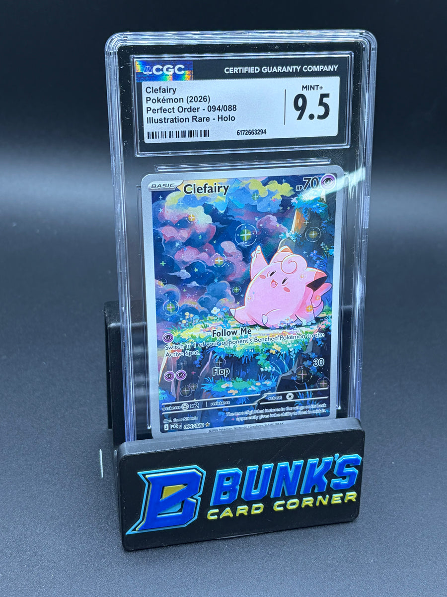 Clefairy Illustration Rare Perfect Order CGC 9.5