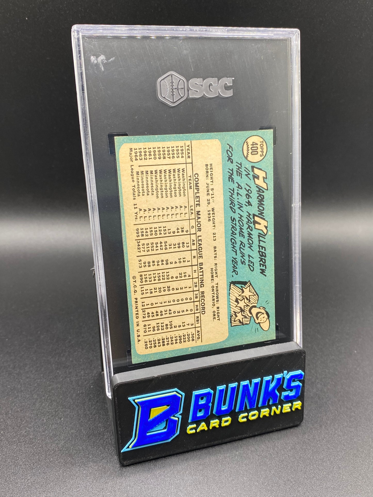 1965 Harmon Killebrew SGC 8