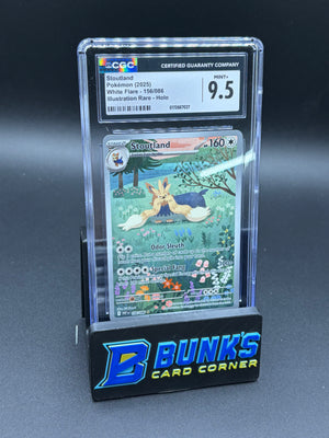 Stoutland Illustration Rare White Flare CGC 9.5