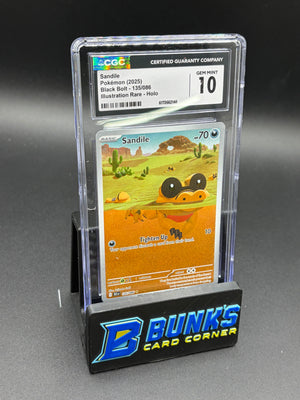 Sandile Illustration Rare Black Bolt CGC 10