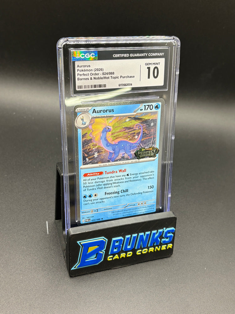 Aurorus Perfect Order CGC 10