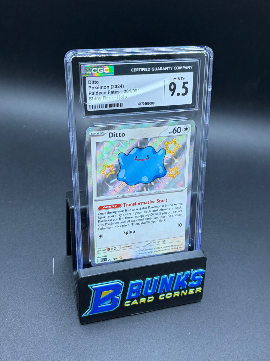 Ditto Shiny Rare Paidean Fates CGC 9.5