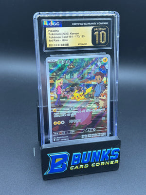 Pikachu Art Rare Holo 151 CGC Pristine 10