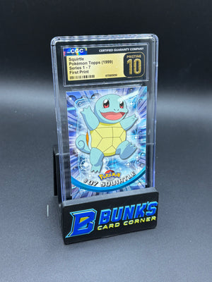 Squirtle First Print Series 1 CGC Pristine 10