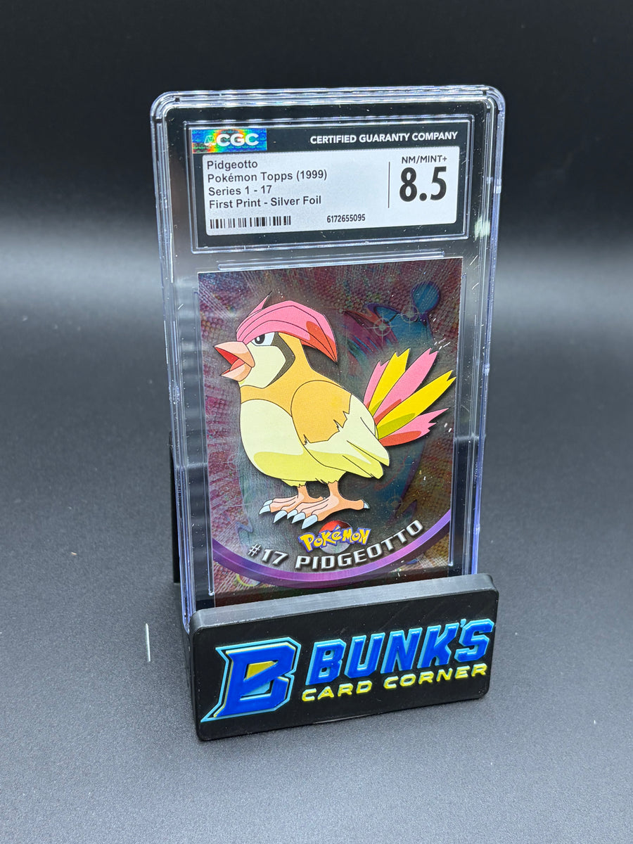 Pidgeotto First Print Series 1 CGC 8.5