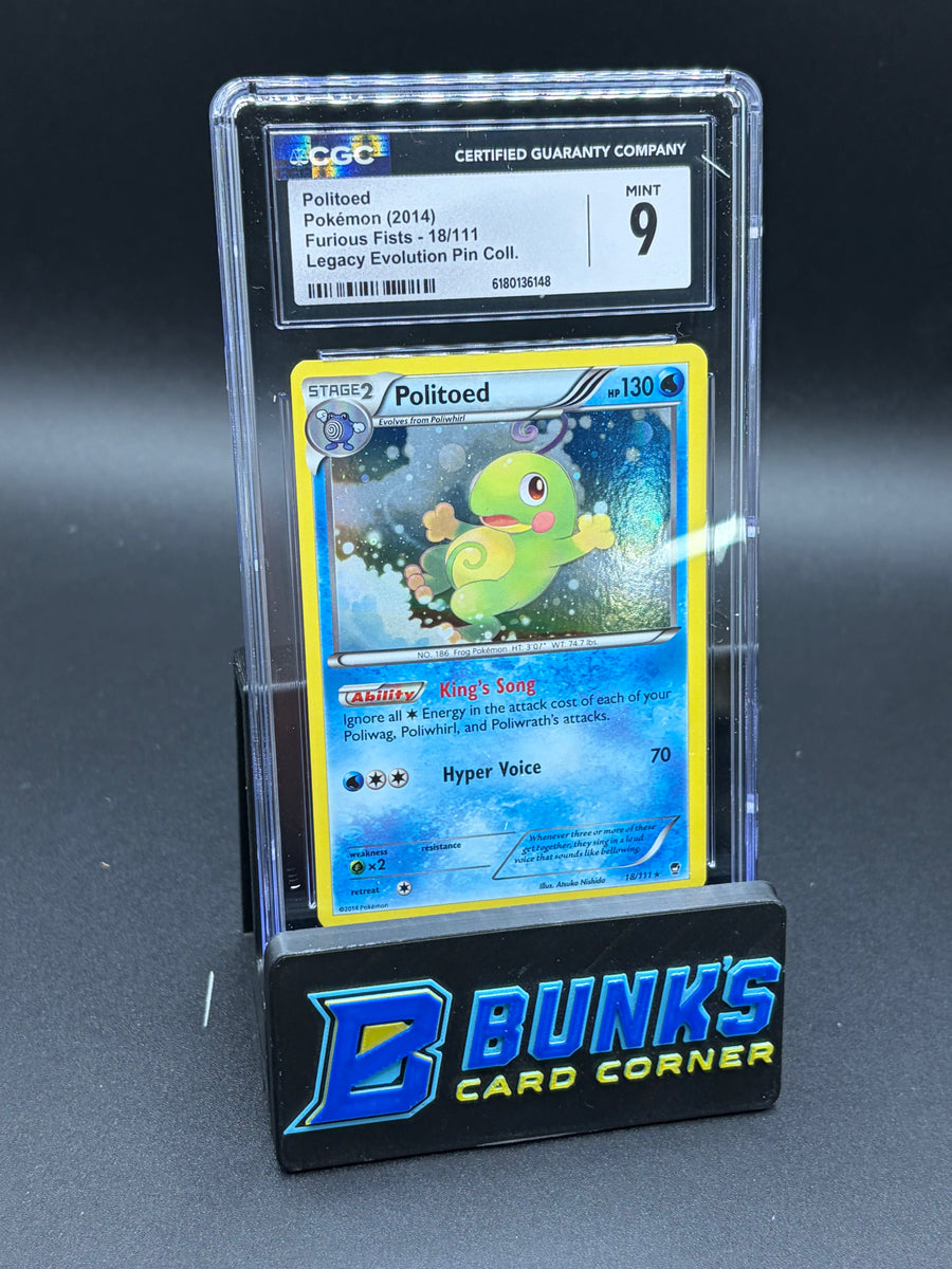 Politoed Furious Fists CGC 9
